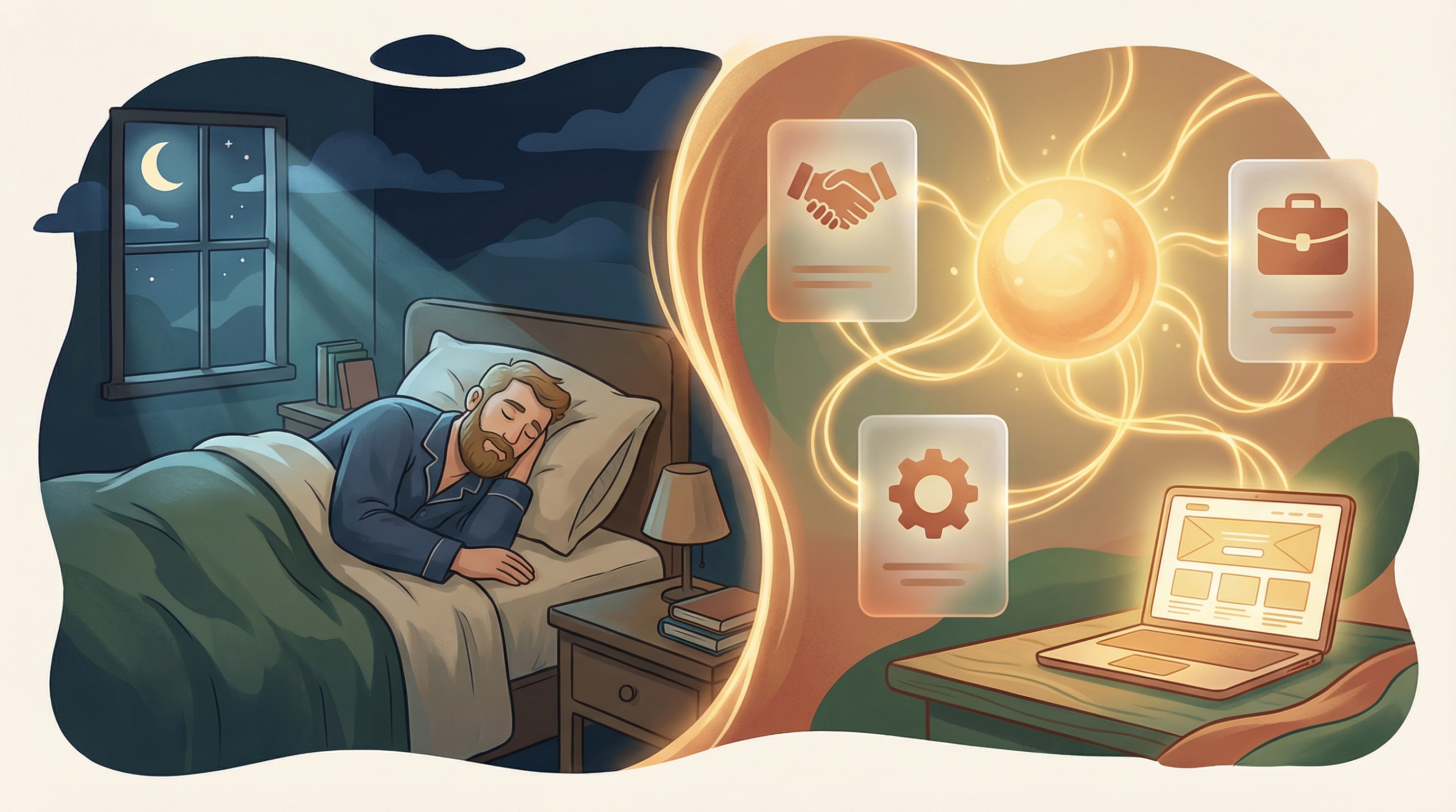 Agent AI znajduje partnerów w sieci